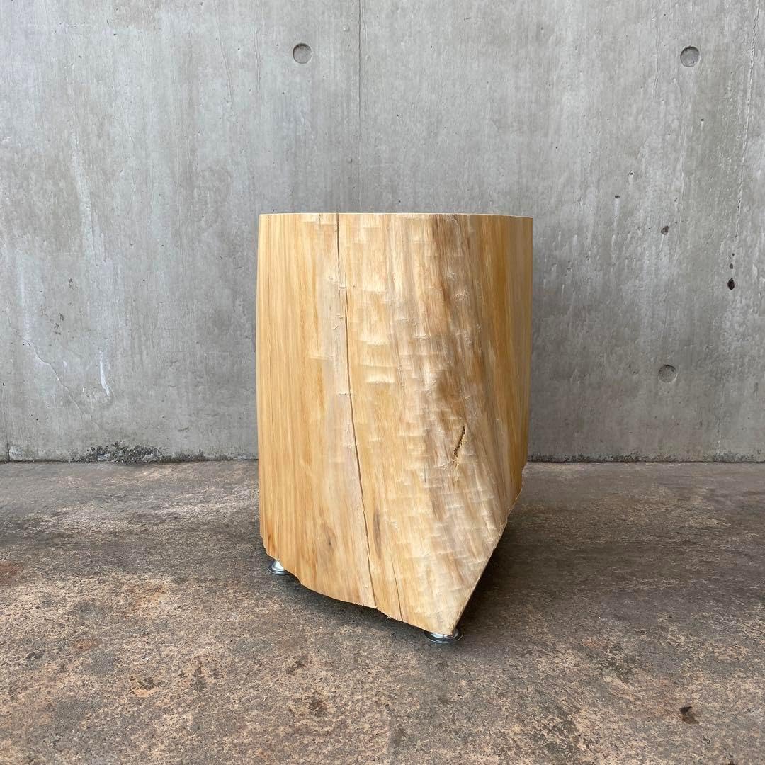 【ひのき切り株のサイドテーブル】丸太 椅子 スツール インテリア 什器 ショップ ひのき切り株のサイドテーブル】丸太 椅子 スツール オブジェ